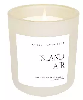 15oz Matte Jar Soy Candle - Island Air