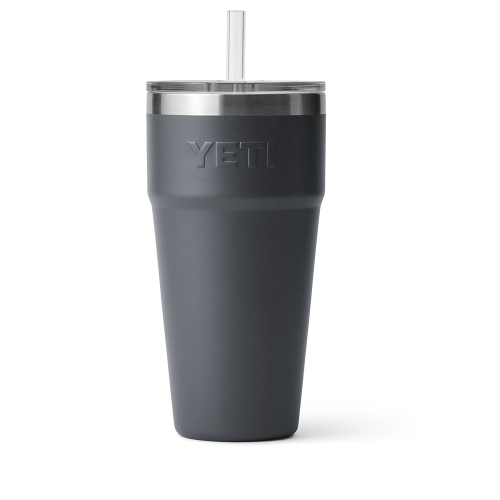 21071501189 TERMO RAMBLER 26oz STRAW CUP CHARCOAL MARCA YETI