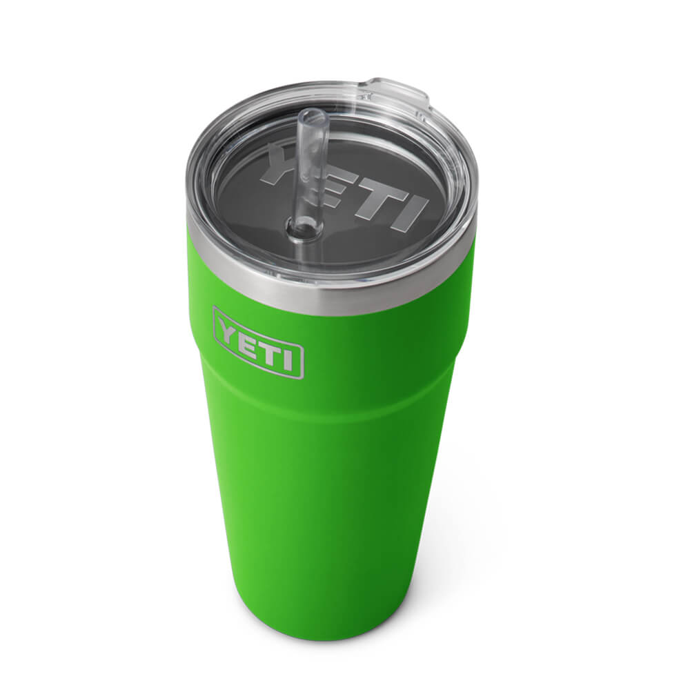 21071501439 TERMO RAMBLER 26oz STRAW CUP CANOPY GREEN MARCA YETI