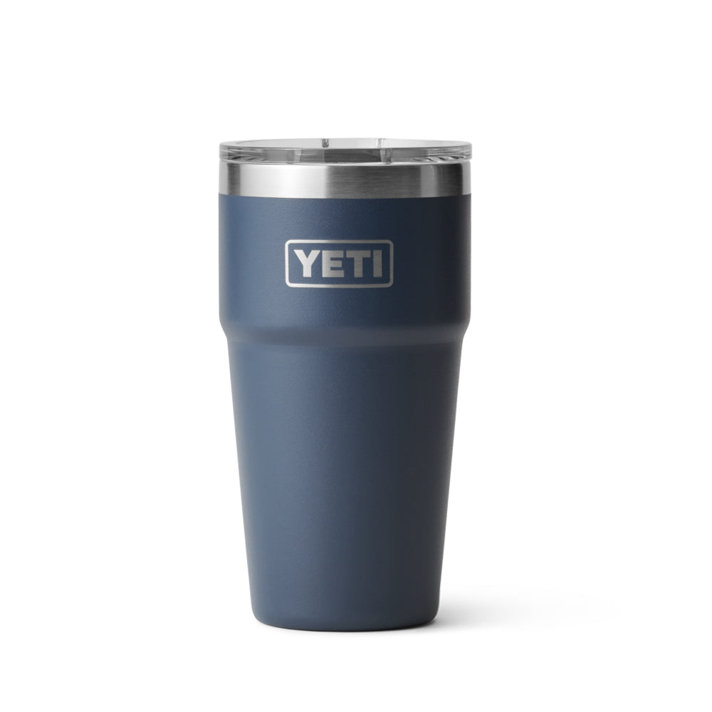 21071503705 TERMO RAMBLER 20oz STACKABLE CUP TAPA MAGNETICA MARINO MARCA YETI