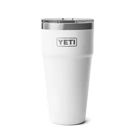 21071503715 TERMO RAMBLER 30oz STACKABLE CUP TAPA MAGNETICA BLANCO MARCA YETI