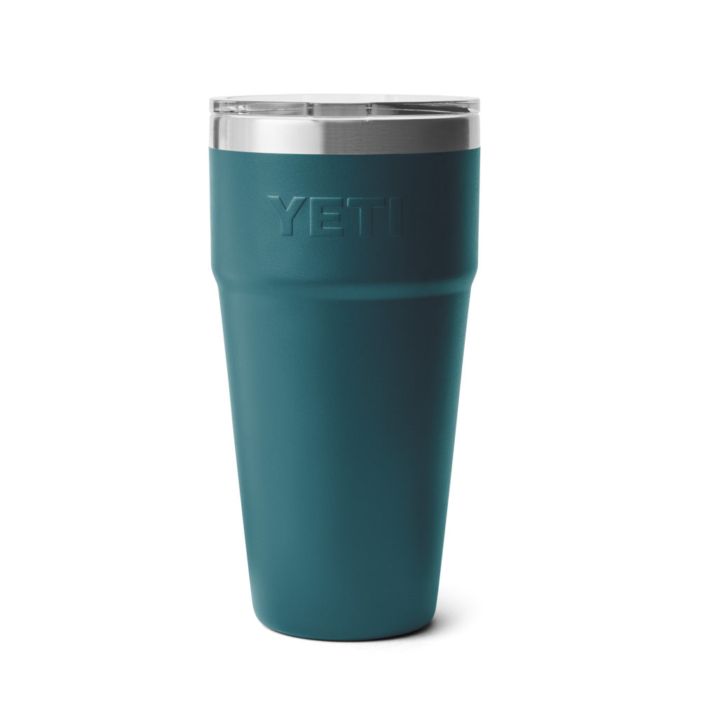 21071503890 TERMO RAMBLER 30oz STACKABLE CUP TAPA MAGNETICA AGAVE TEAL MARCA YETI