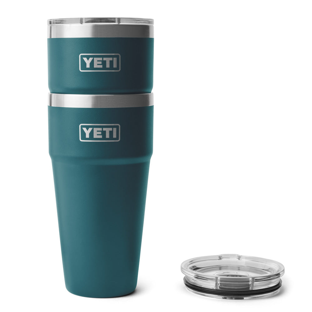 21071503890 TERMO RAMBLER 30oz STACKABLE CUP TAPA MAGNETICA AGAVE TEAL MARCA YETI