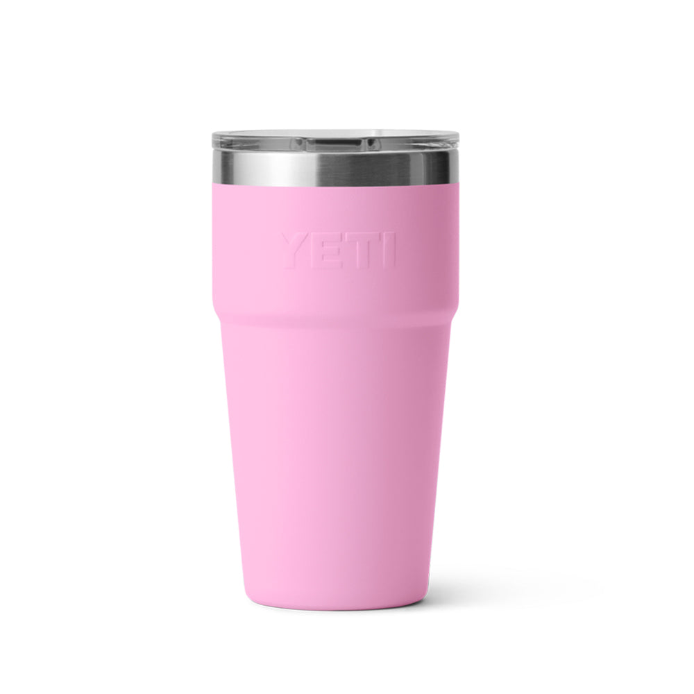 21071504147 TERMO RAMBLER 20oz STACKABLE CUP TAPA MAGNETICA POWER PINK MARCA YETI