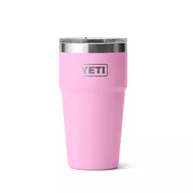 21071504147 TERMO RAMBLER 20oz STACKABLE CUP TAPA MAGNETICA POWER PINK MARCA YETI