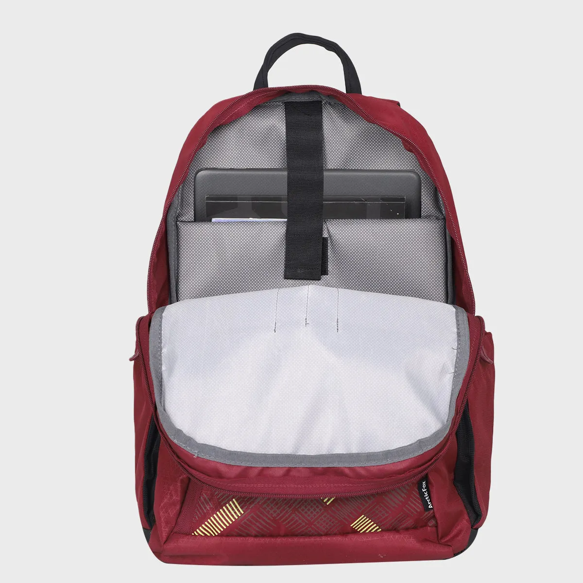 Arctic Fox Criss-Cross Tawny Port Laptop Backpack