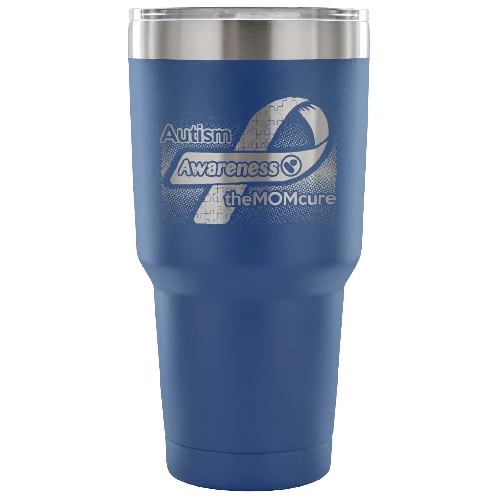 Autism Awareness Insulated Coffee Travel Mug 30 oz Stainless Steel Tumbler