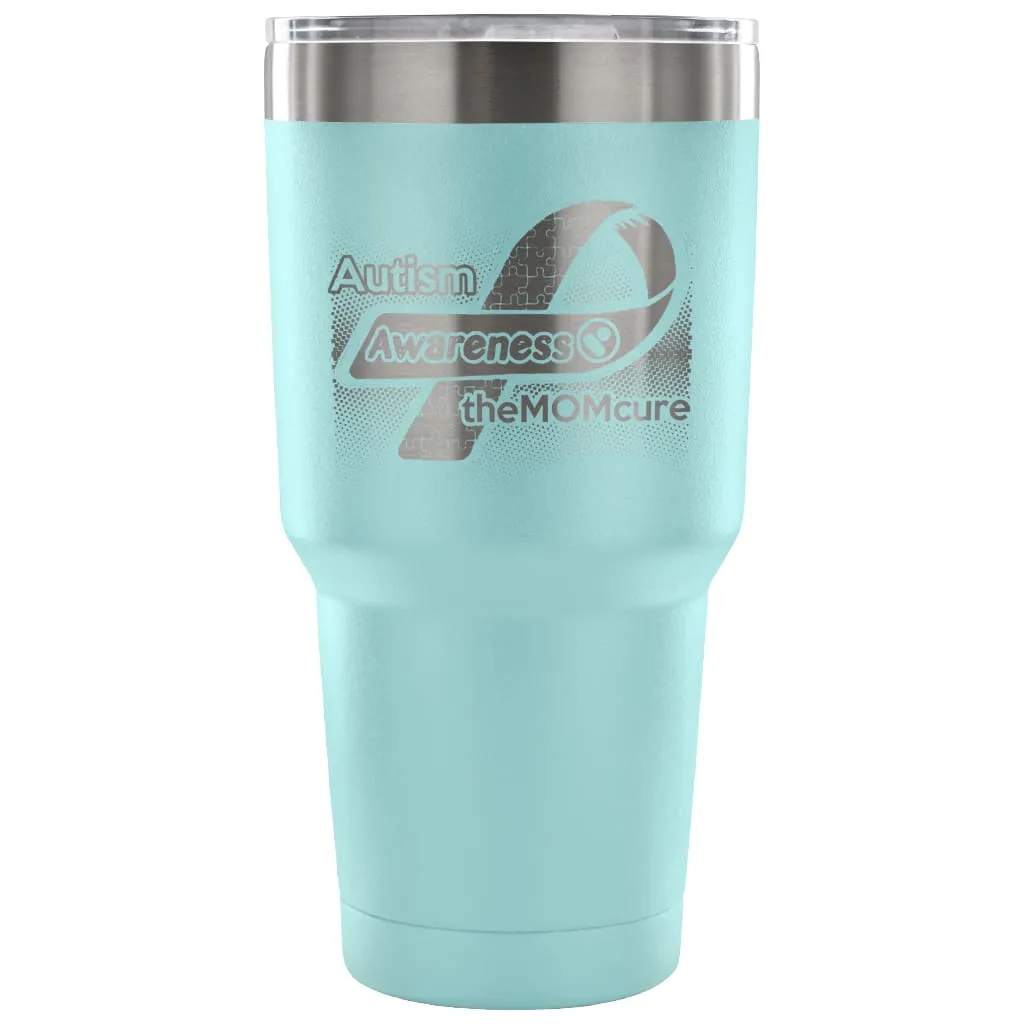 Autism Awareness Insulated Coffee Travel Mug 30 oz Stainless Steel Tumbler