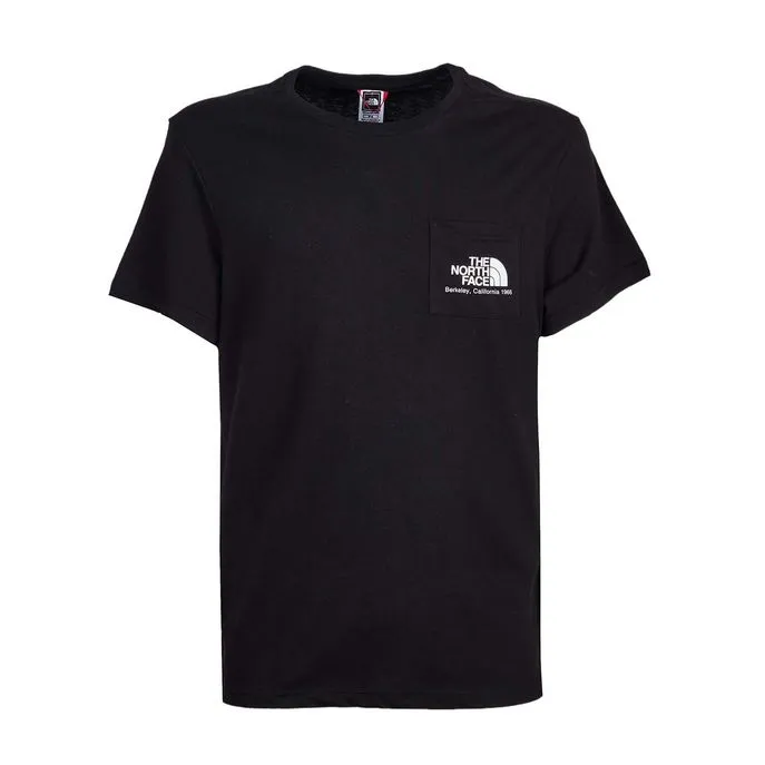 BERKELEY CALIFORNIA POCKET T-SHIRT Man Black White