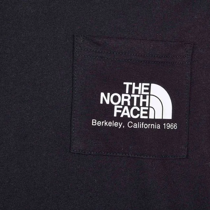 BERKELEY CALIFORNIA POCKET T-SHIRT Man Black White