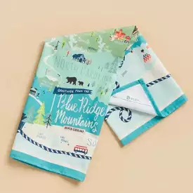 Blue Ridge Mountains Dish Towel by Spartina 449