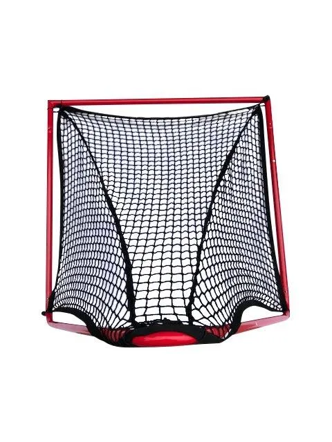 Box Lacrosse Goal - 26 lbs - INCLUDES 5mm Black Crankshooter Net - FREE SHIPPING