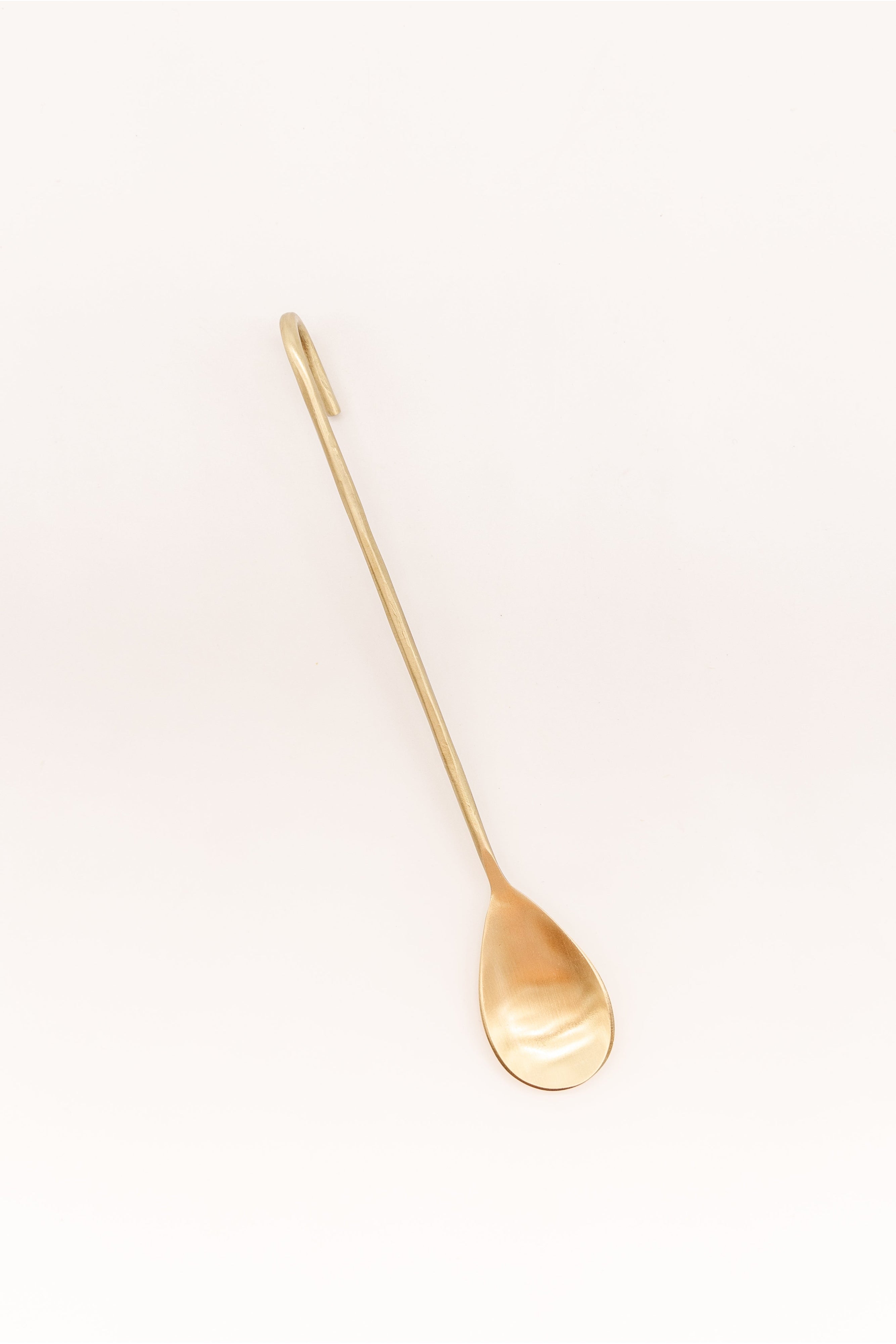 Brass Jar Spoon