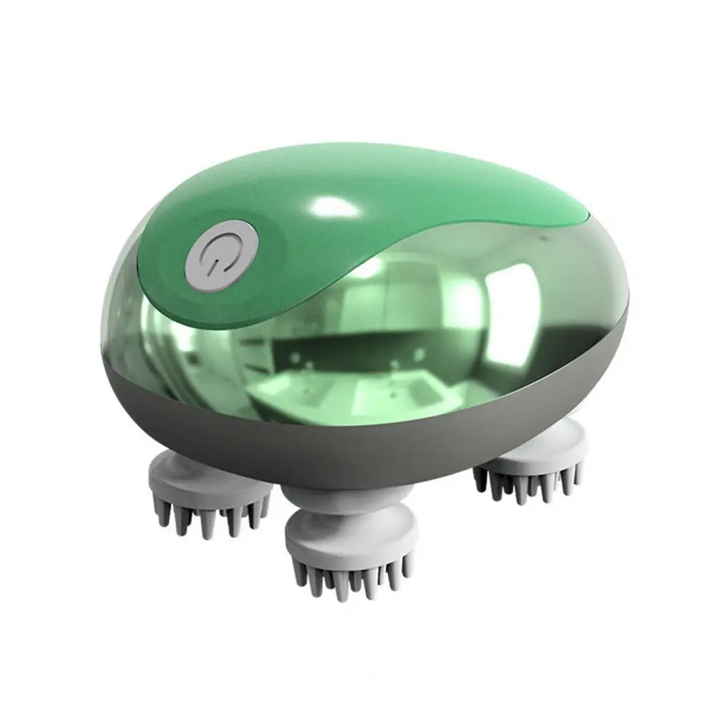 Cat Massager Waterproof Soft Head Comfortable Adjustable Modes Handheld Electric Scalp Massager Pet Supplies