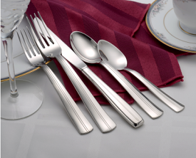 Cedarcrest Flatware Stainless Steel Made in USA 20 pc Set