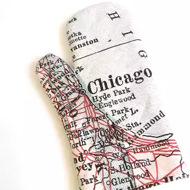 Chicago Map Oven Mitt