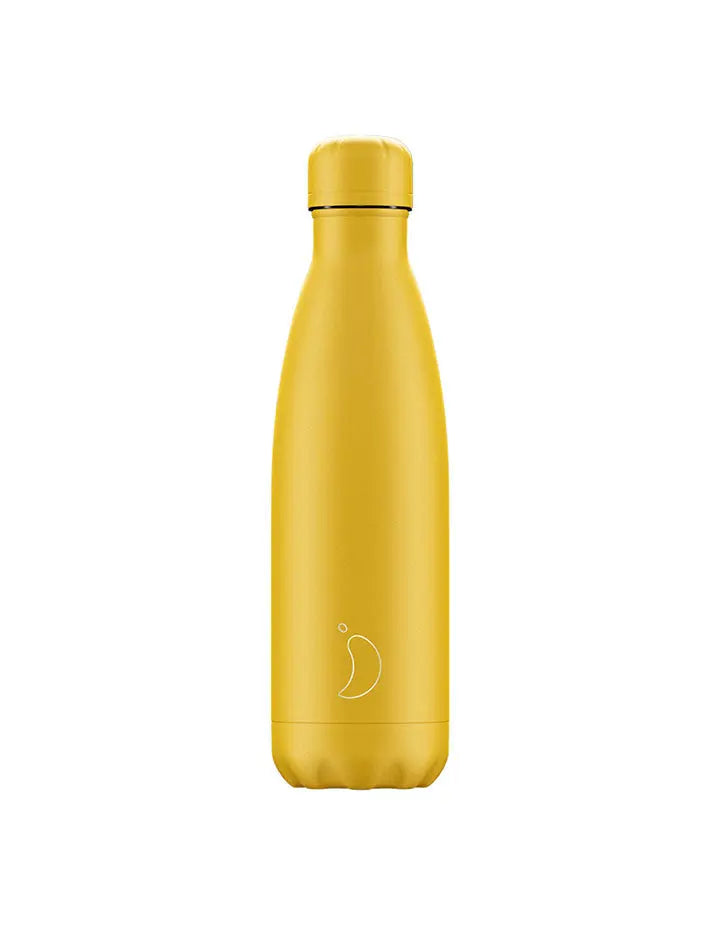 Chillys 500ml Water Bottle All Burnt Yellow