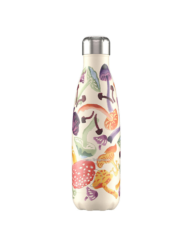 Chillys 500ml Water Bottle Emma Bridgewater Wild Mushrooms