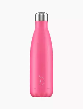 Chillys 500ml Water Bottle Neon Pink