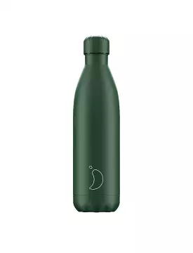 Chillys 750ml Water Bottle Matte All Green