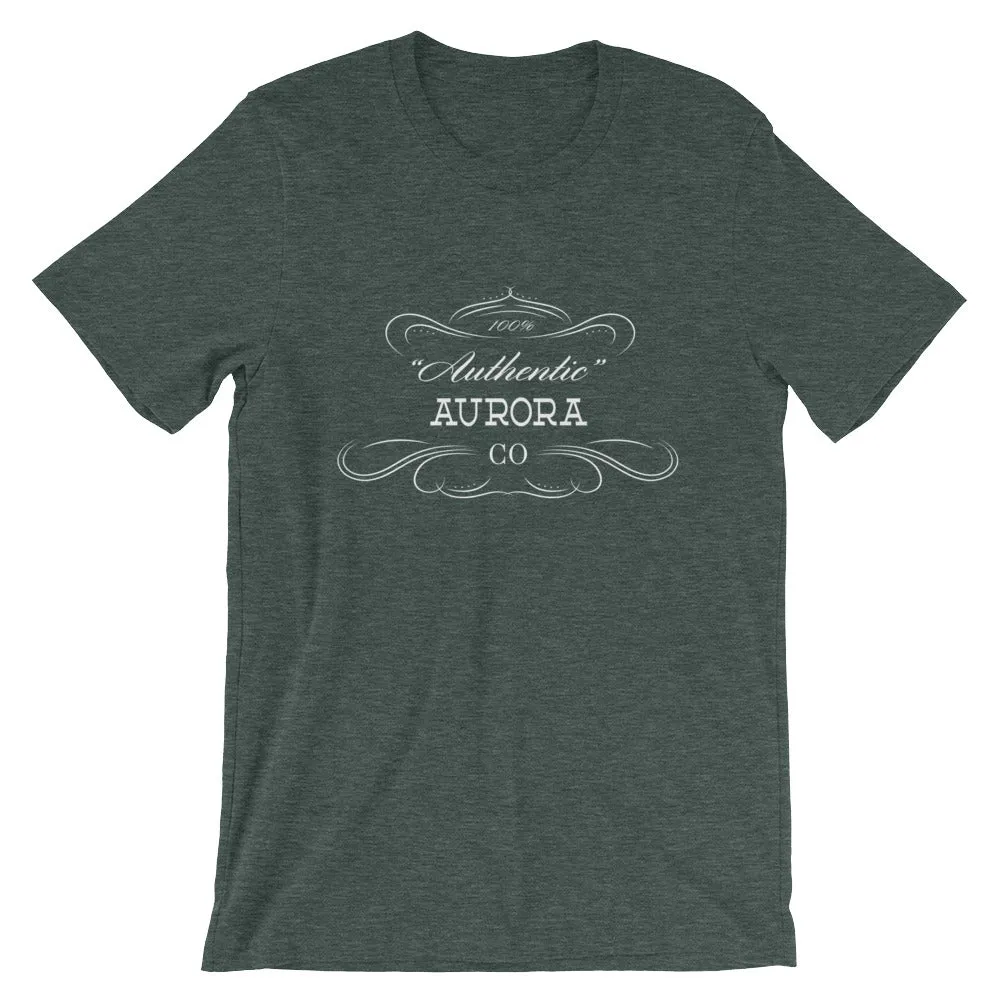 Colorado - Aurora CO - Short-Sleeve Unisex T-Shirt - Authentic