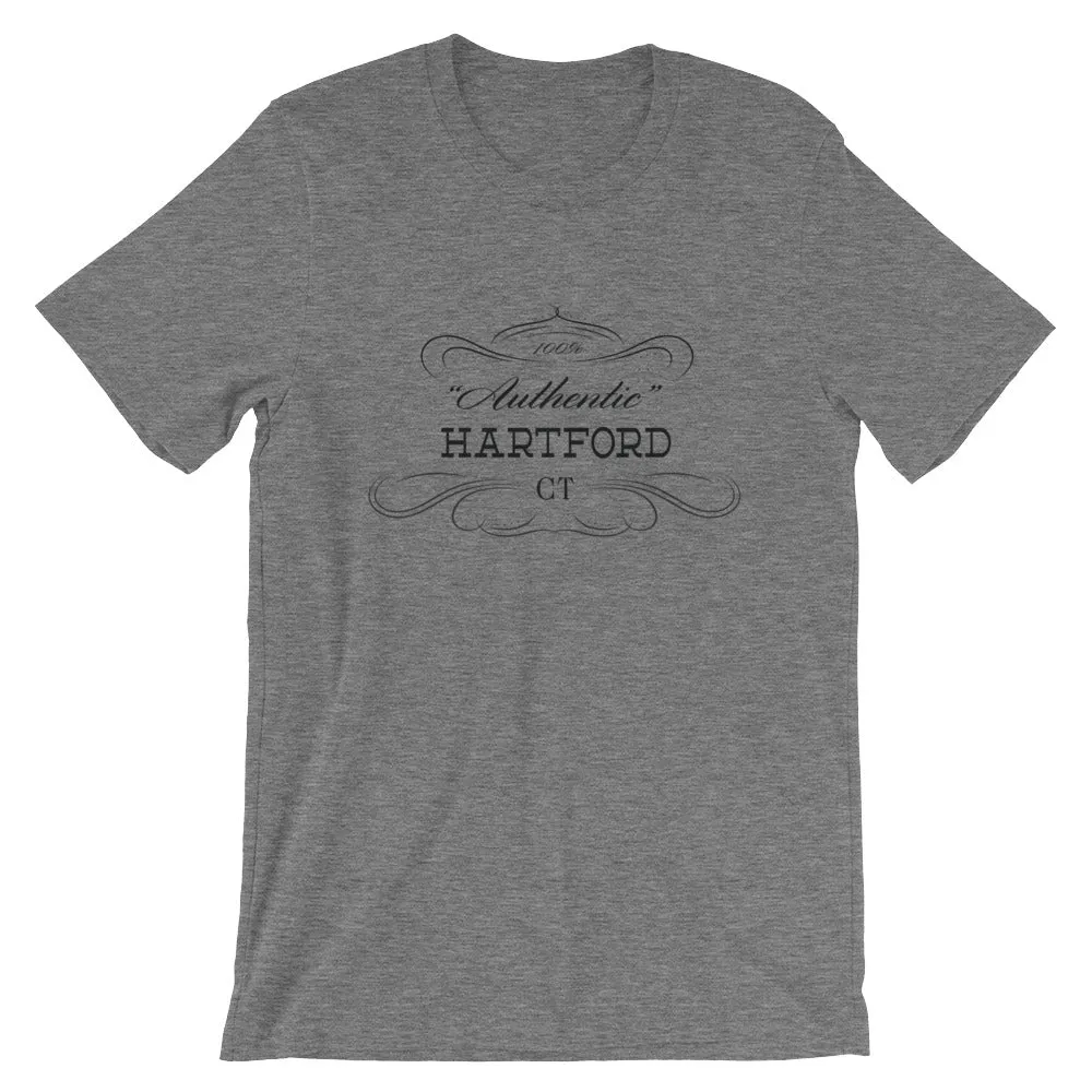 Connecticut - Hartford CT - Short-Sleeve Unisex T-Shirt - Authentic