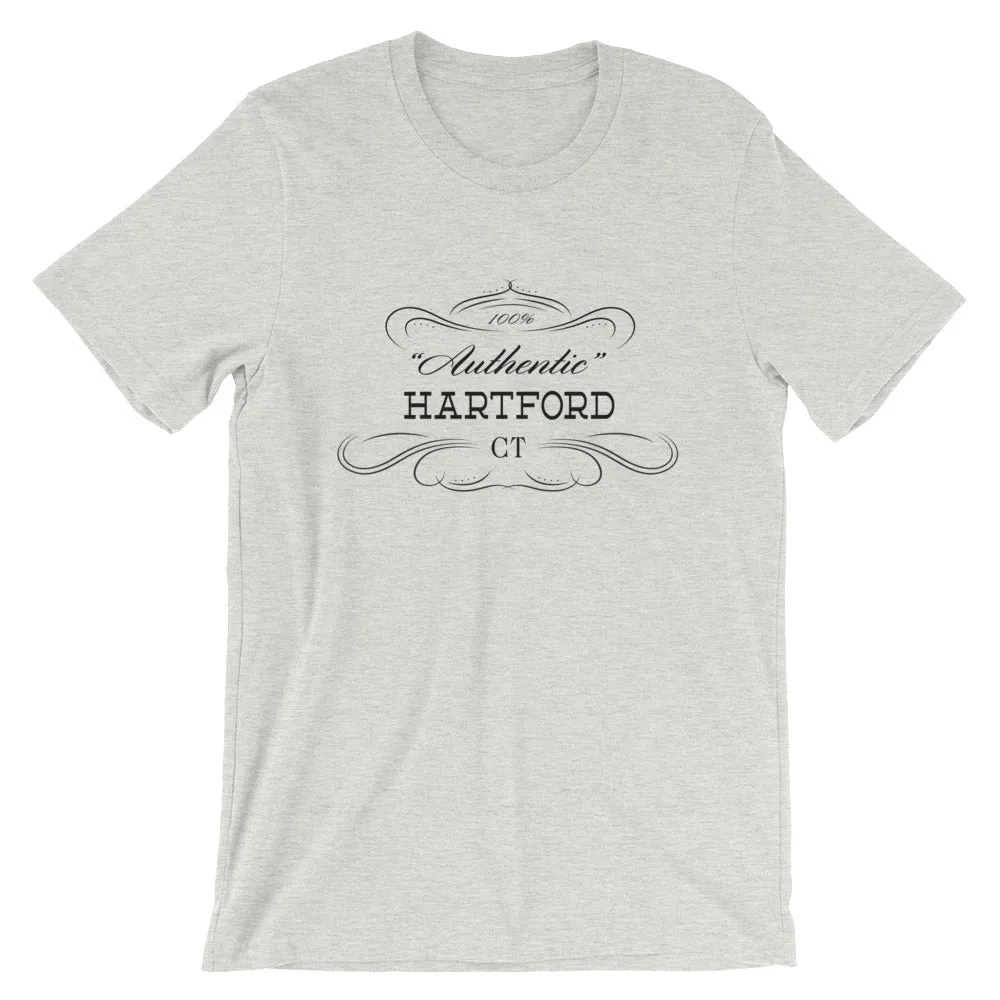 Connecticut - Hartford CT - Short-Sleeve Unisex T-Shirt - Authentic