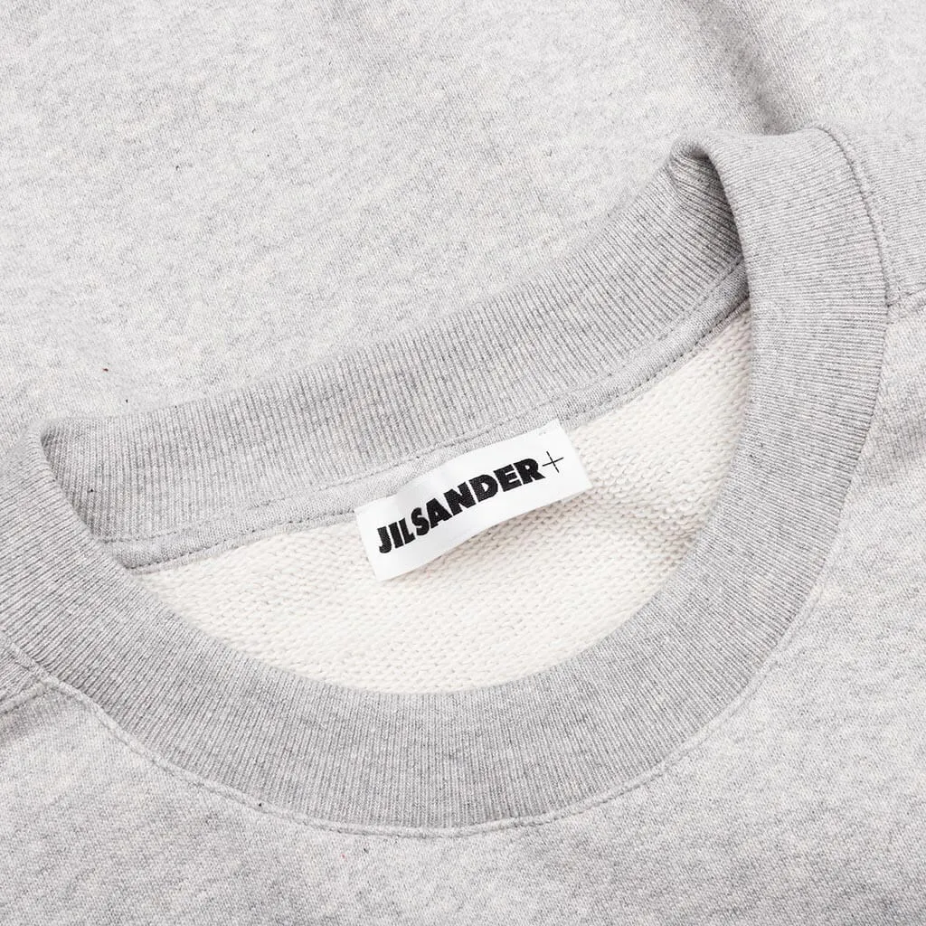 Crew Neck T-Shirt - Powder Grey