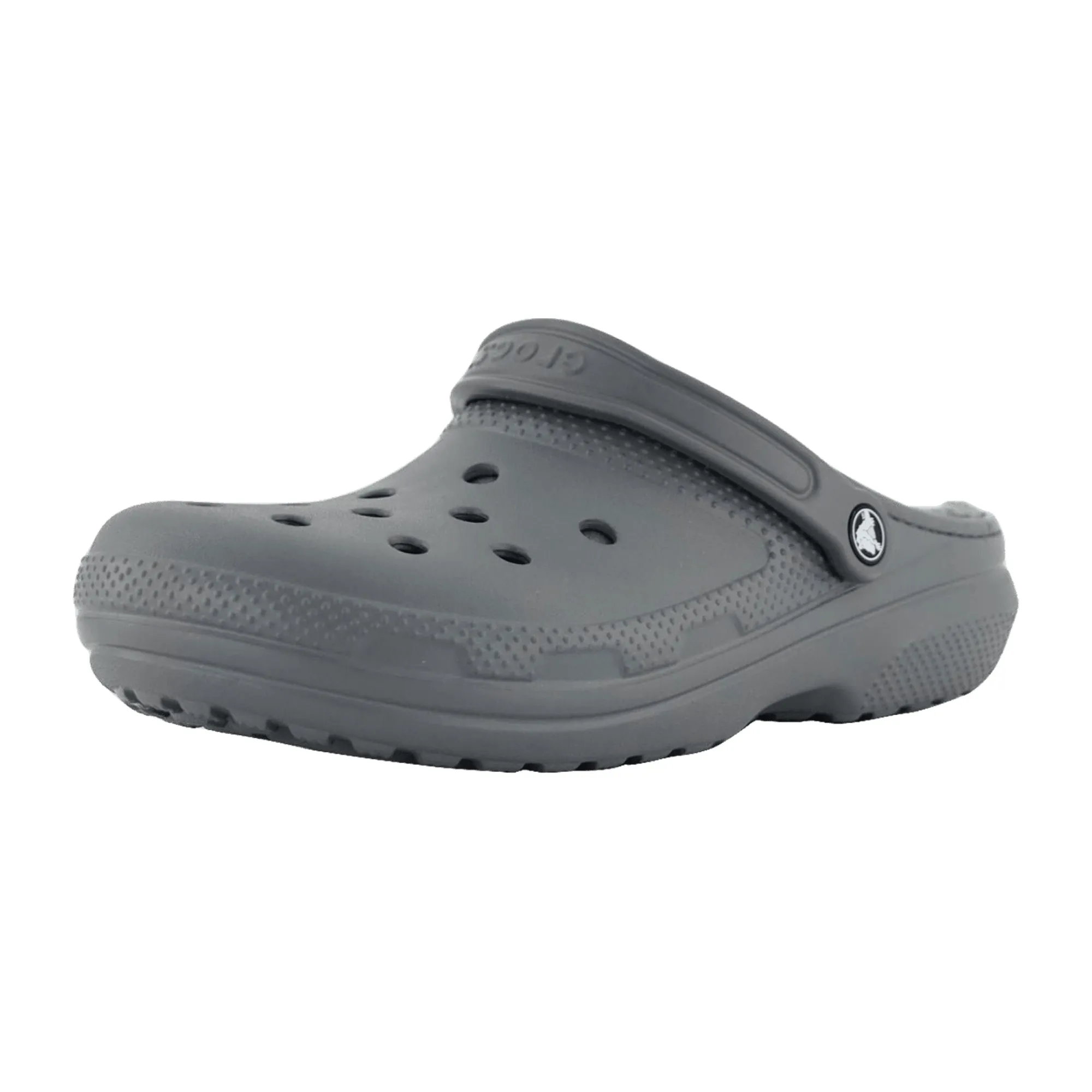 Crocs Classic Lined Men's Clogs - Comfortable Grey Winter Footwear