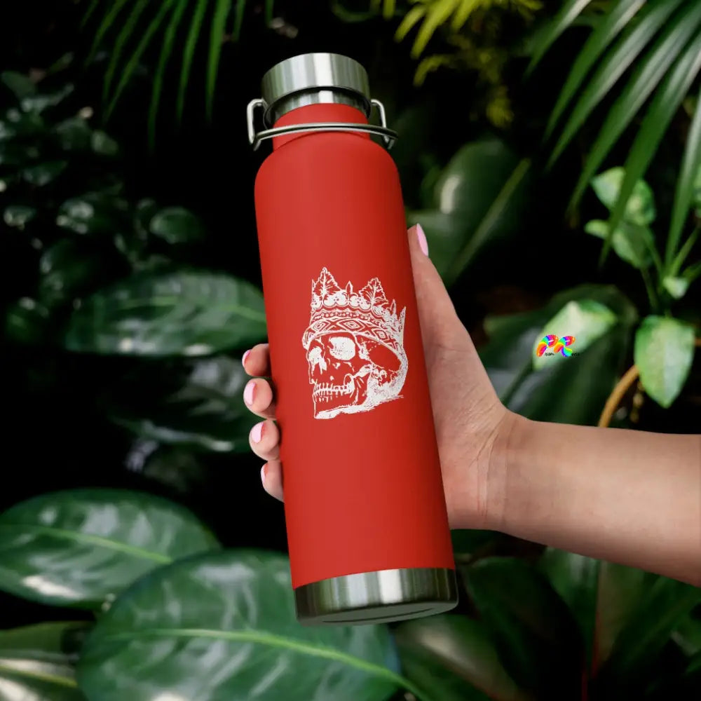 Crowned Skull Vacuum Insulated Water Bottle