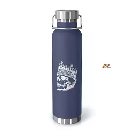 Crowned Skull Vacuum Insulated Water Bottle