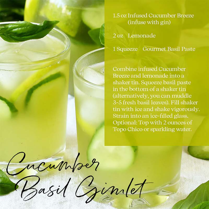 Cucumber Breeze Infusion Jar