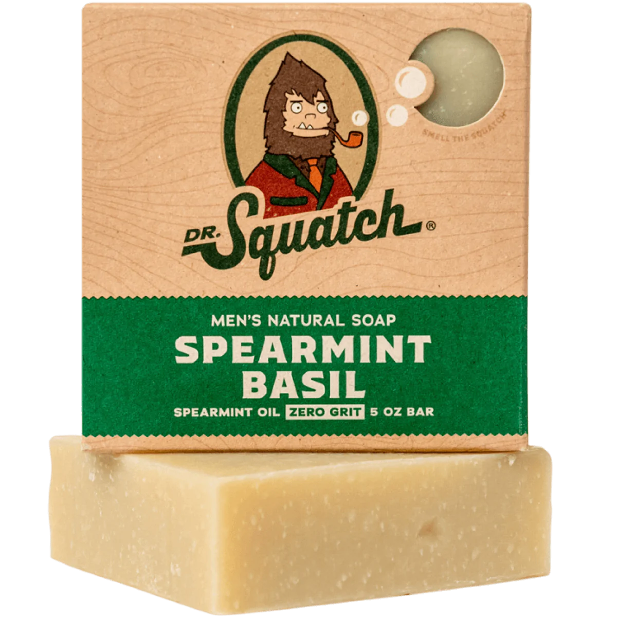 Dr. Squatch Bar Soap - Spearmint Basil