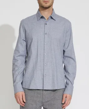 Hager Grid Check Shirt (Gray)