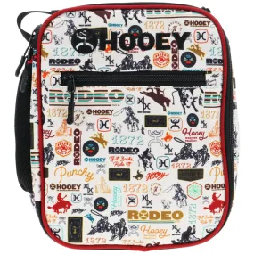 Hooey Red & Cream Rodeo Print Lunch Box