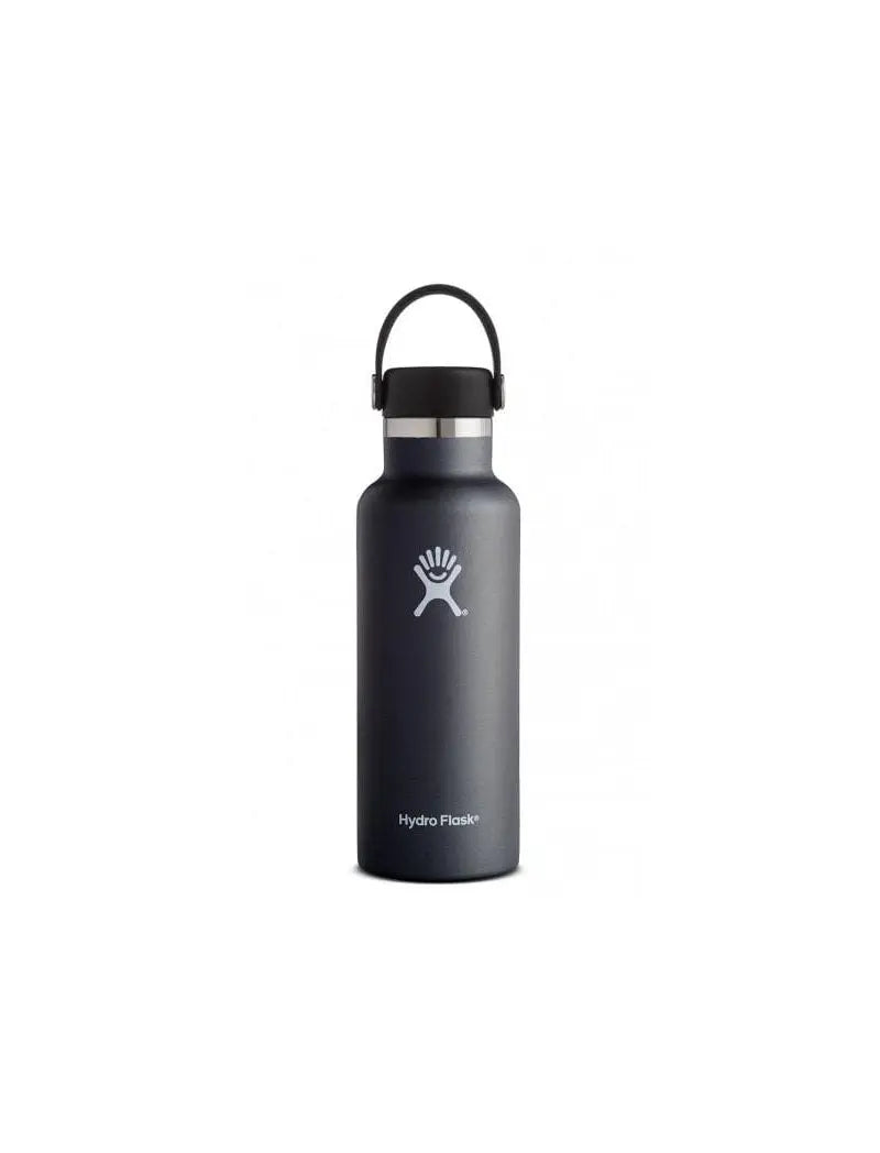 Hydro Flask 18oz Standard Mouth Bottle Black