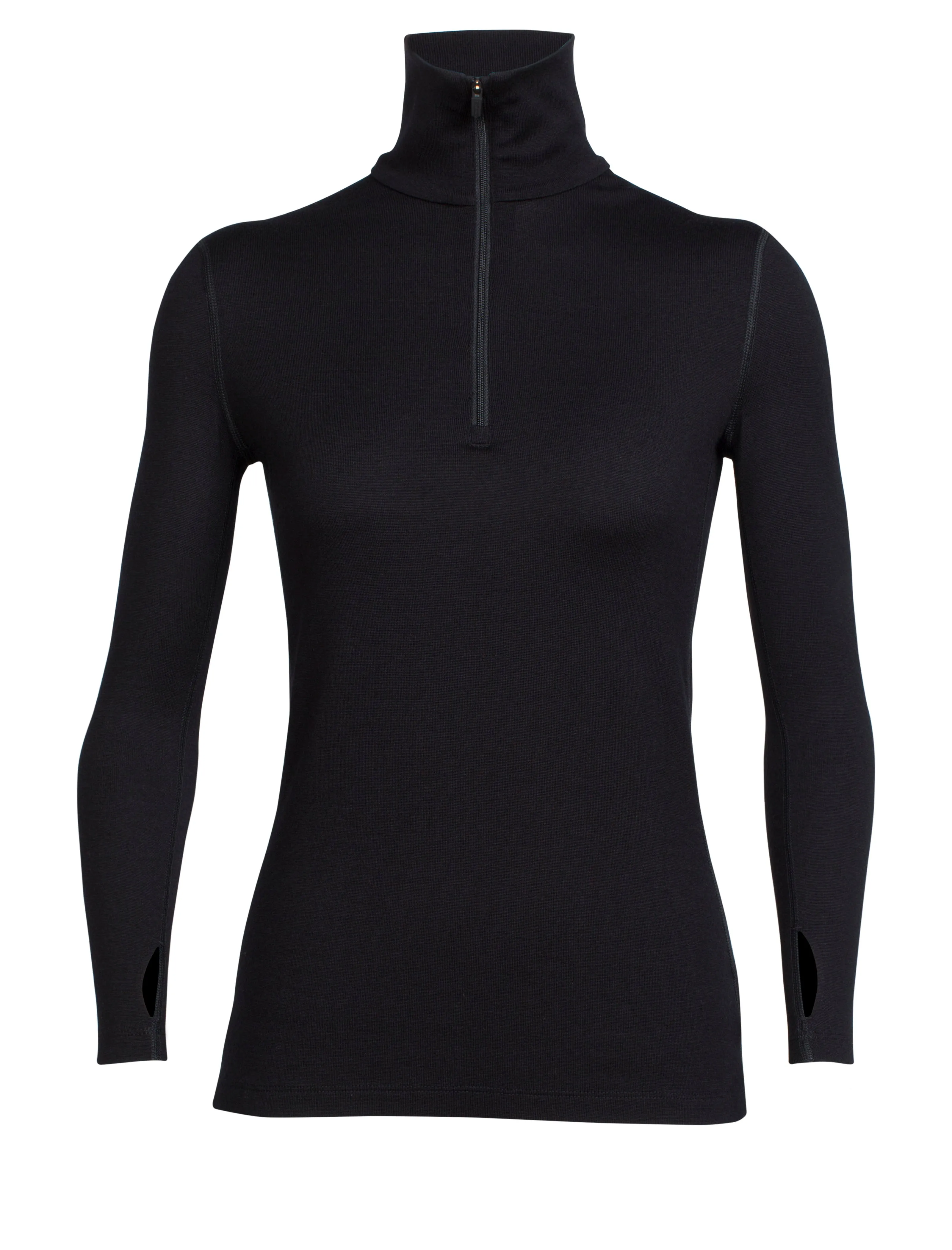 icebreaker Merino Base Layer Women's 260 Tech Top Long Sleeve Half Zip - Winter Outdoor Camping Trekking Hiking