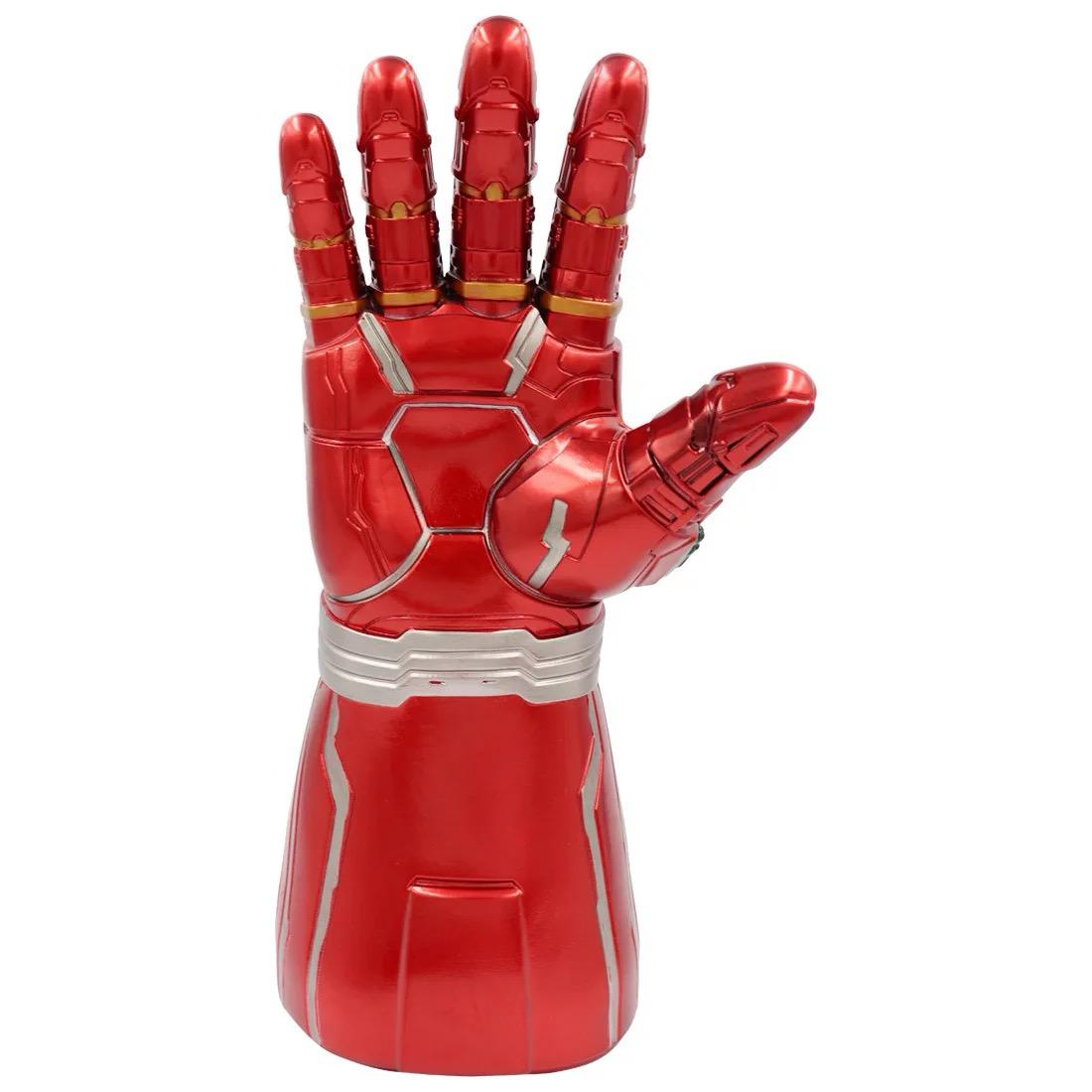 Iron Man Infinity Gauntlet. Iron Man Infinity Glove led Stone Light Up Halloween Cosplay