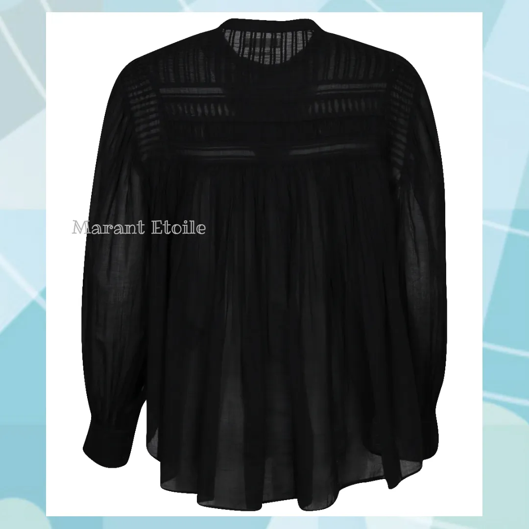 ISABEL MARANT ETOILE  |Long Sleeves Cotton Medium Shirts & Blouses