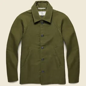 Jungle Cloth Peacoat - Olive