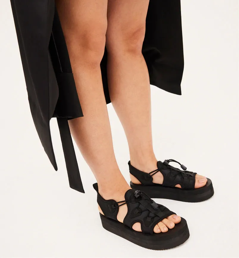 Kyoto Athletic Neoprene Sandal | Black