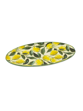 Lemons Oval Platter