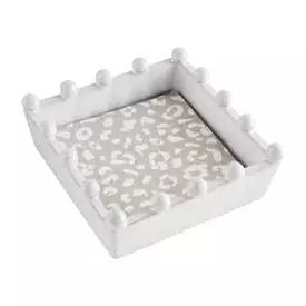 Leopard Napkin Caddy Set