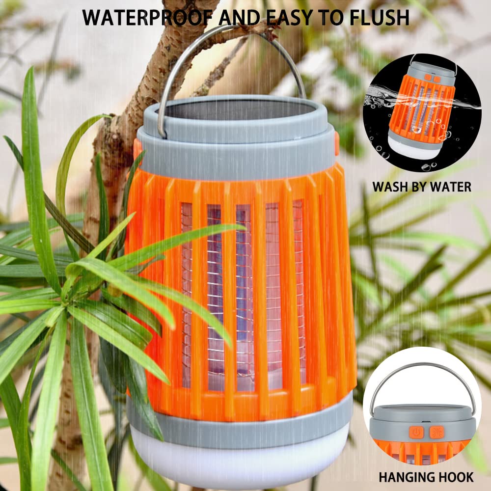 Libiyi Solar Outdoor LED Light and Mosquito Killer