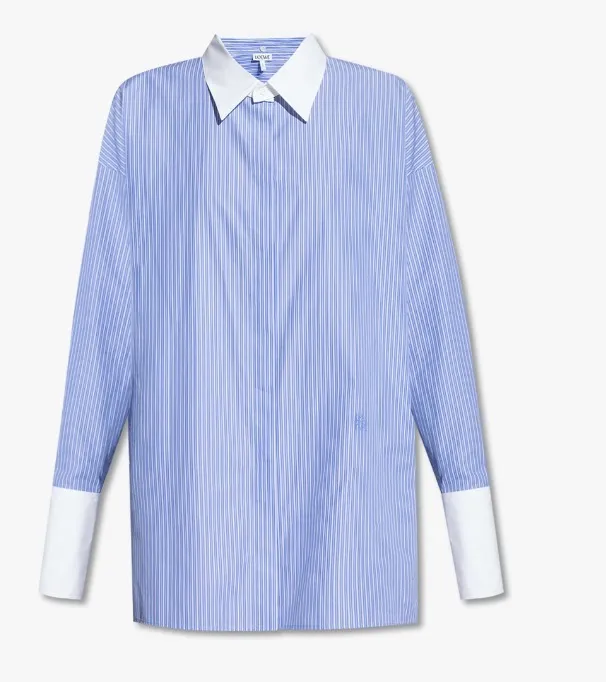 LOEWE  |Casual Style Long Sleeves Cotton Party Style Office Style