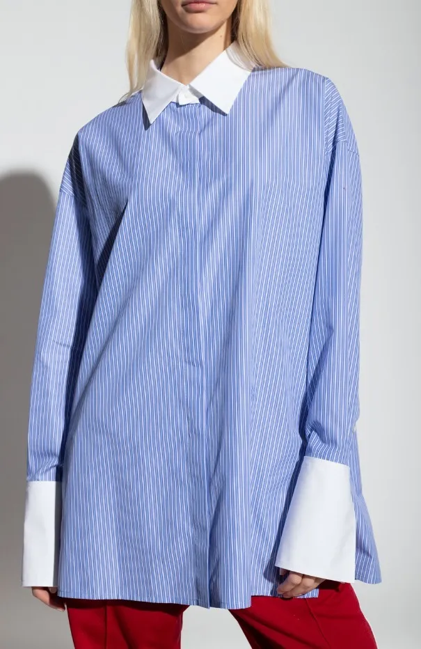 LOEWE  |Casual Style Long Sleeves Cotton Party Style Office Style