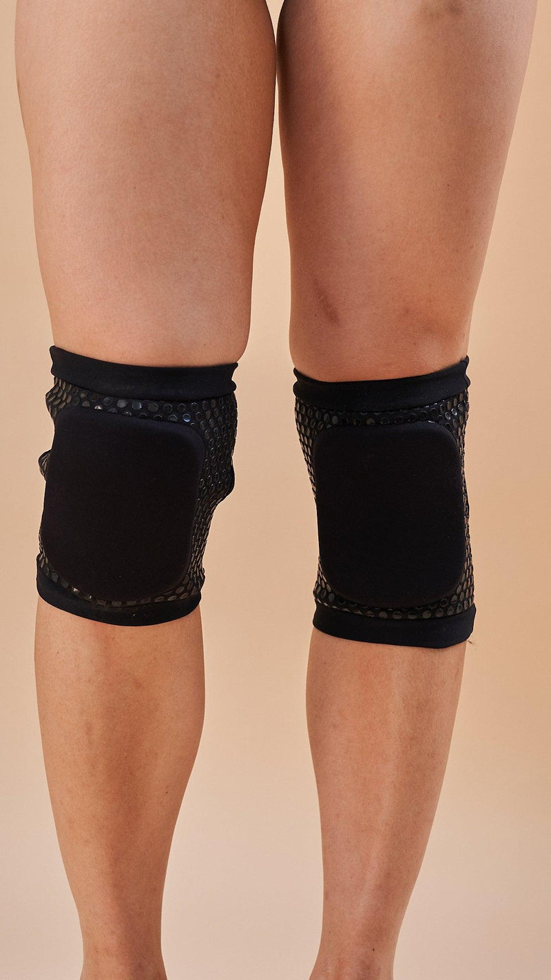 Lunalae Sticky Slim Look Kneepads - Black