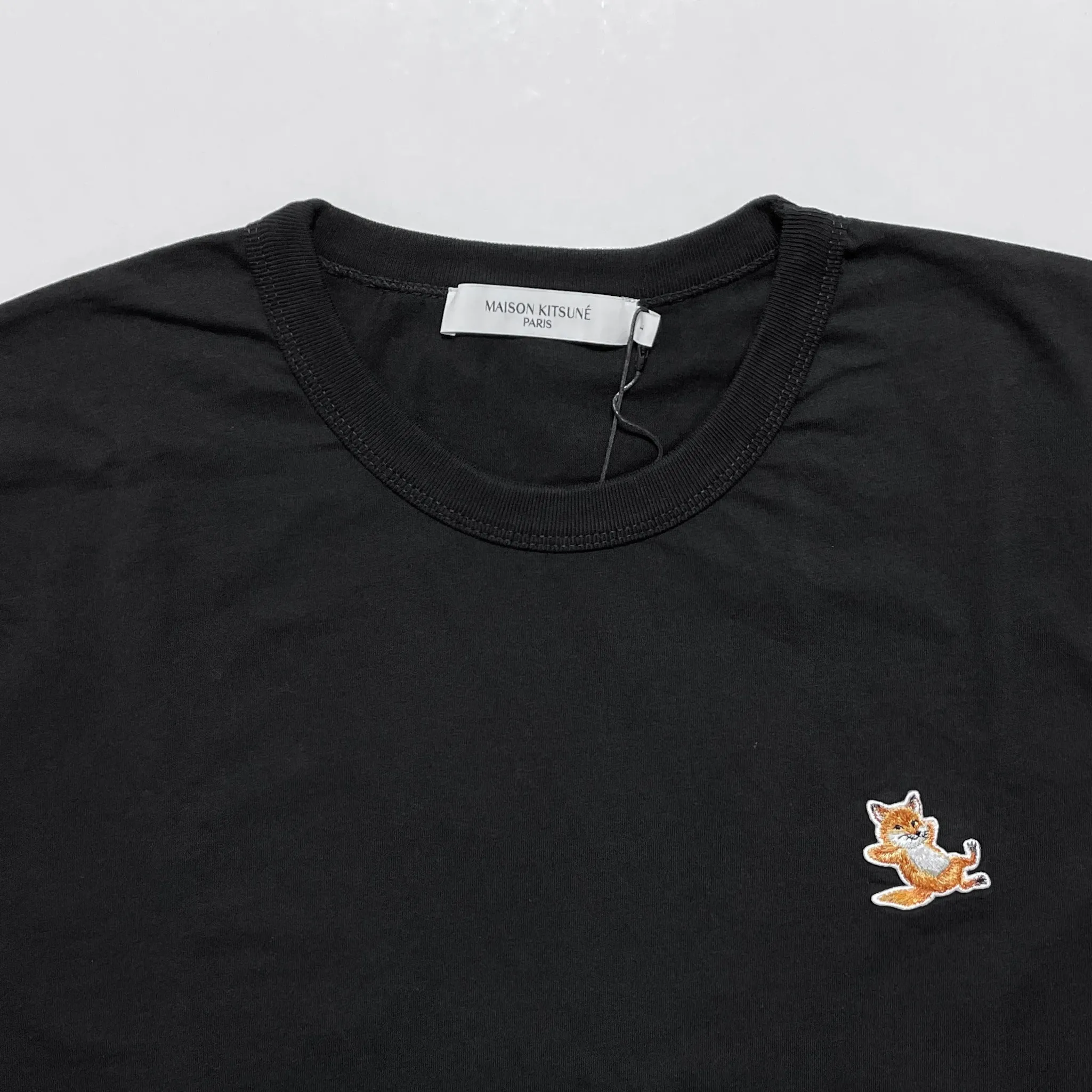 MAISON KITSUNE  |Crew Neck Unisex Collaboration Cotton Short Sleeves Logo