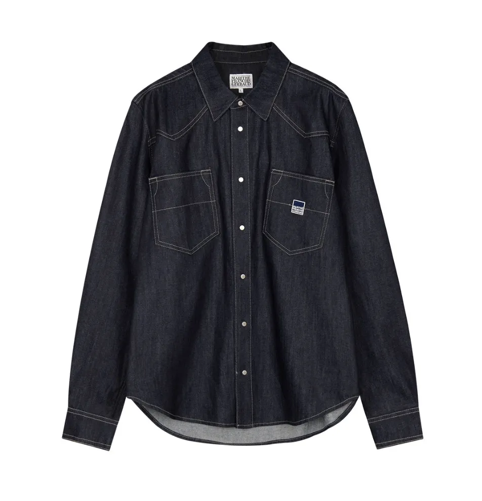 Marithe + Francois Girbaud  |[MARITHE]★HERITAGE DENIM SHIRT