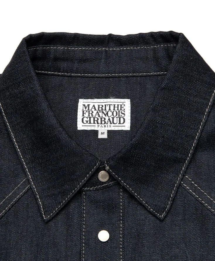 Marithe + Francois Girbaud  |[MARITHE]★HERITAGE DENIM SHIRT